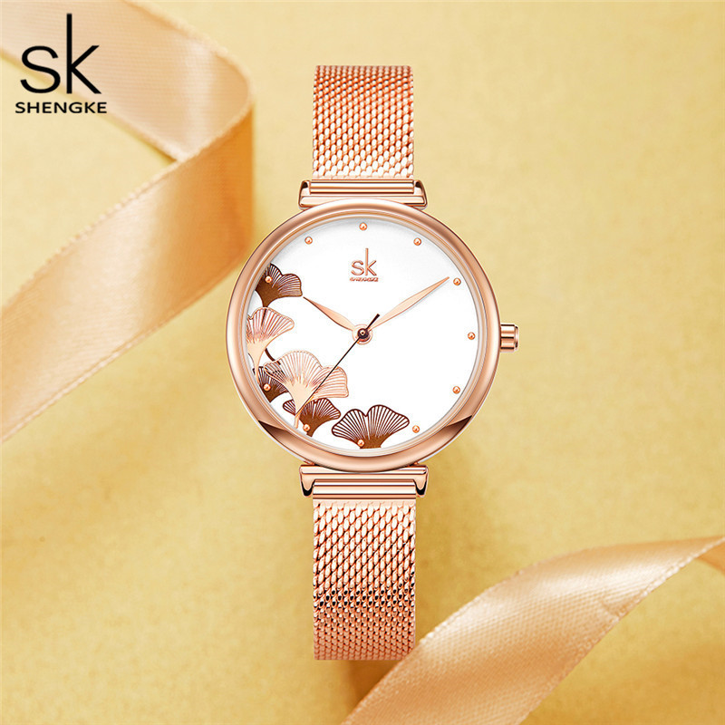 Luxury Watch Gift For Her - Luxuriöse Unisex-Quarzuhr mit Hip-Hop-Armband und Halskette