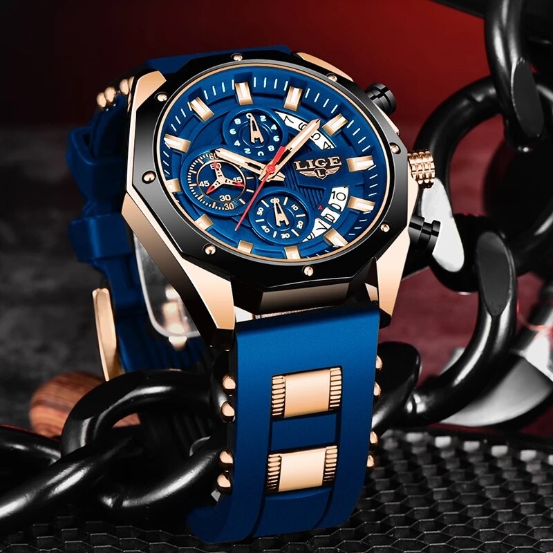 Lige mode herren uhren top mar – Luxury Watch Magazine Bewertung und Preis