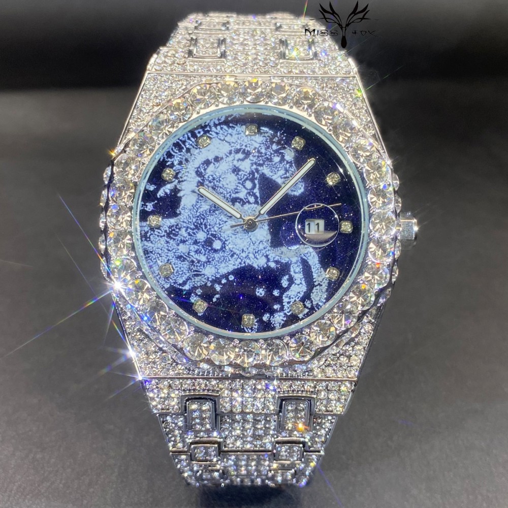 2026 Hip-Hop Herren Quarzuhren – Luxury Watch Iceberg Bewertung und Preis