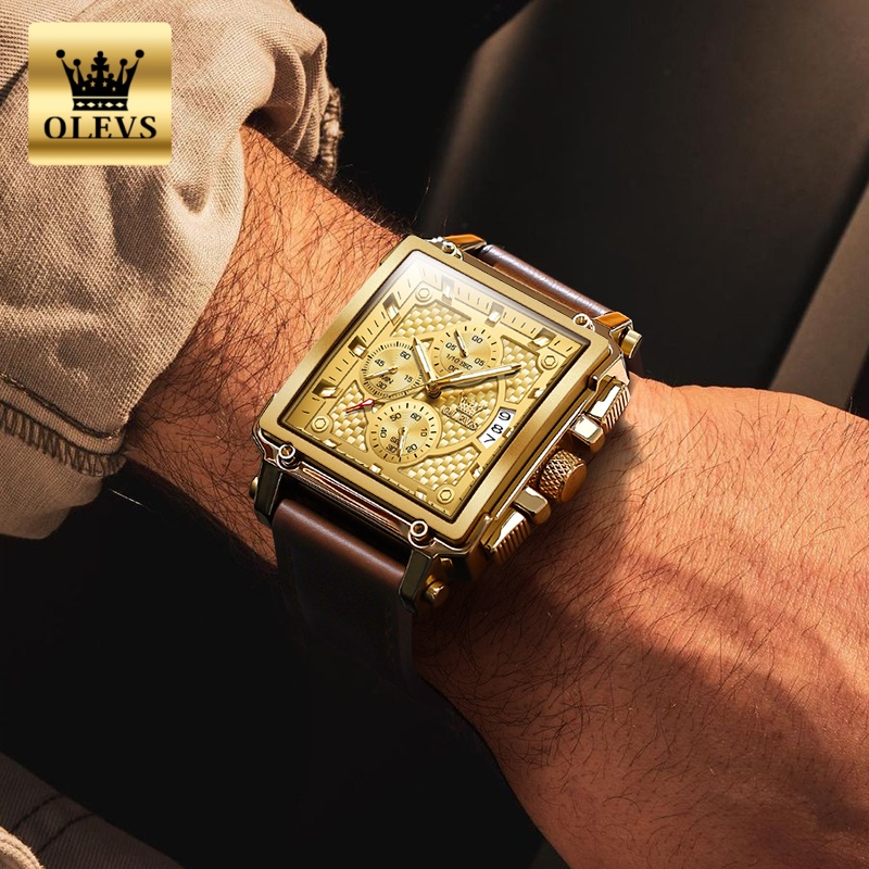 OLEVS Marken-Herrenuhren, Wass – Luxury Watch Magazine Bewertung und Preis